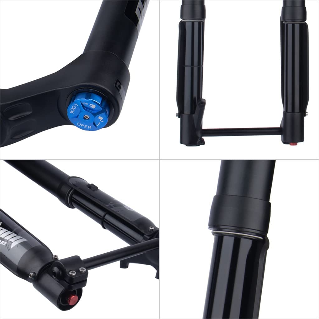 Amazon | LHHL MTB 反転フォーク バイク 5インチ タイヤ ファット